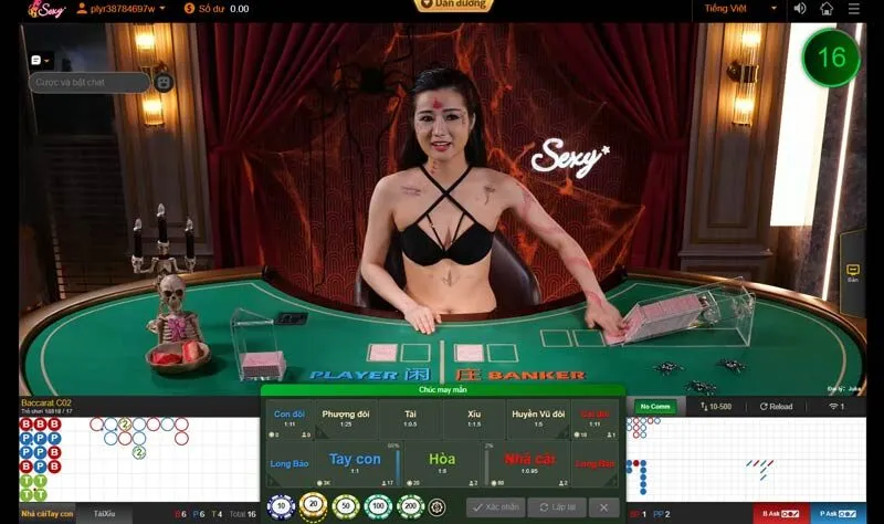 Live Baccarat rất được yêu thích