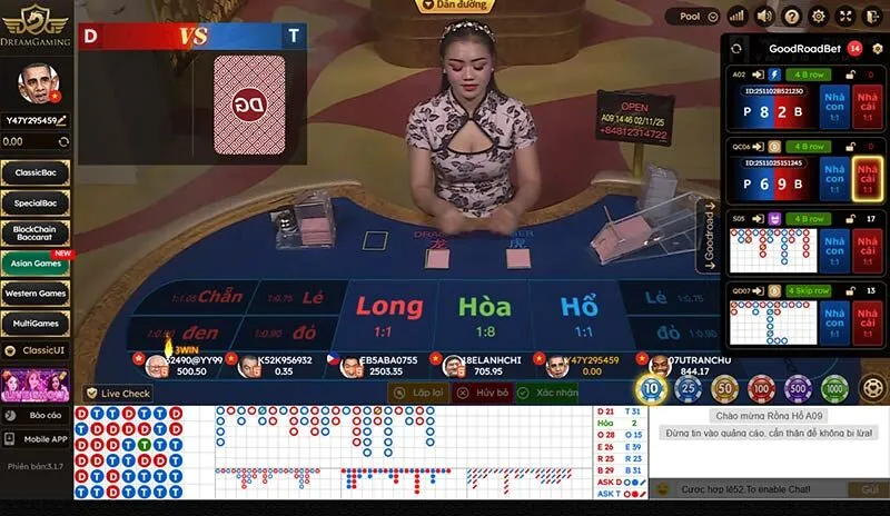 Rồng Hổ sở hữu nhịp chơi siêu tốc