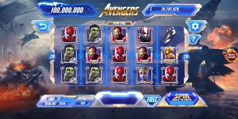 Giới thiệu game nổ hũ Siêu Anh Hùng 789Win